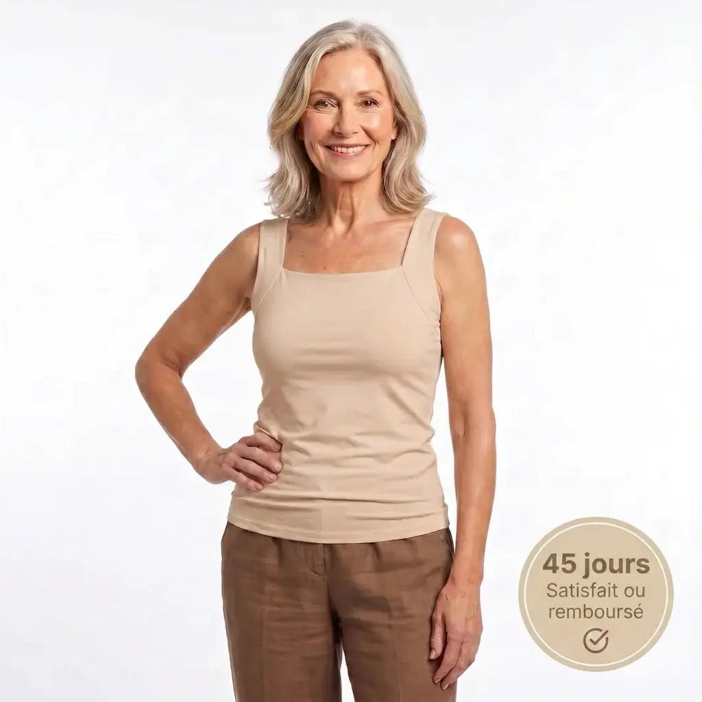Le maintien, sans soutien-gorge