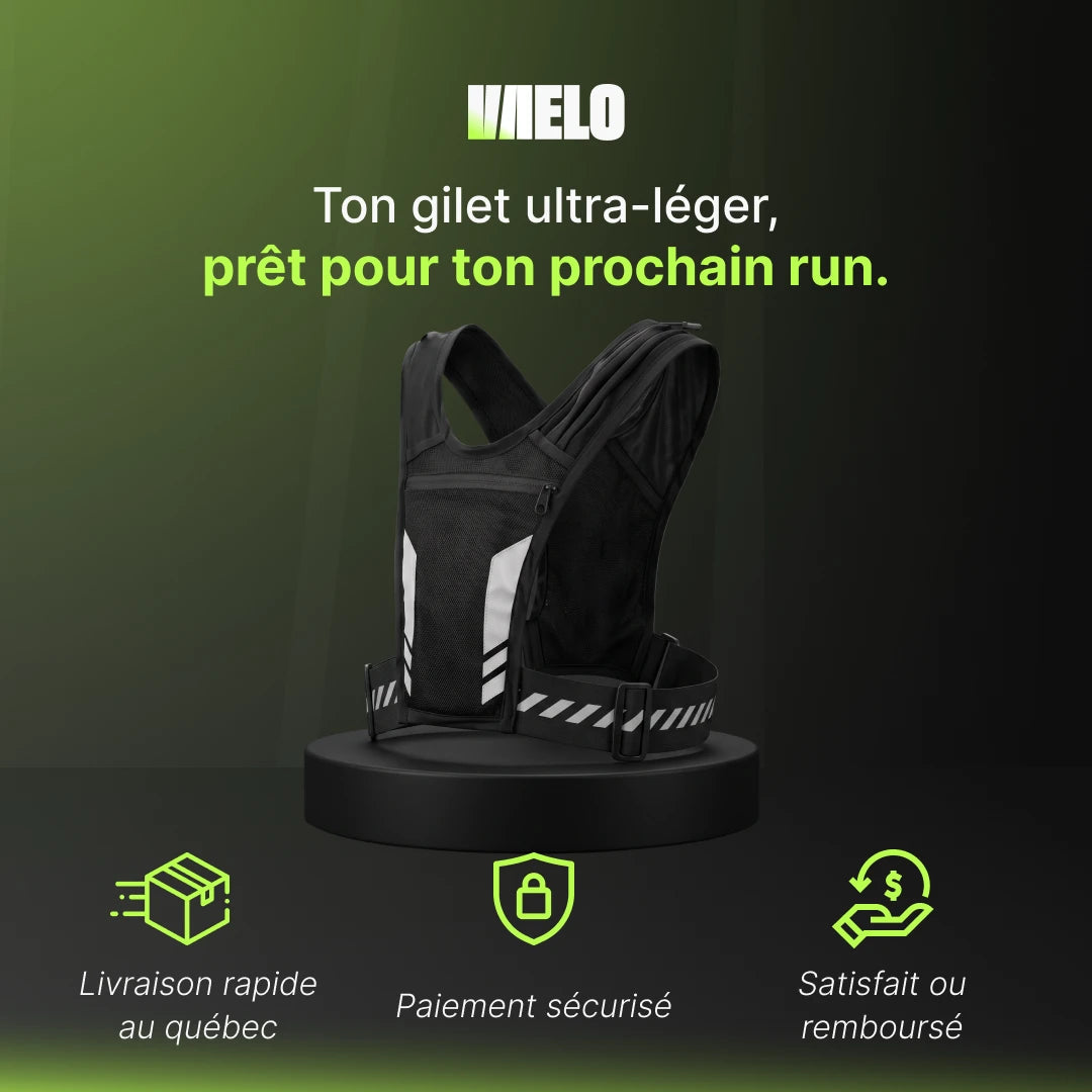 Gilet de course ultra léger